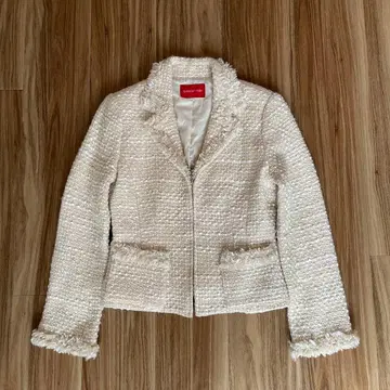 apuweisser-riche 노카라 자켓 아이보리 사이즈 2