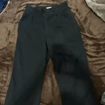 URBAN RESEARCH 블랙 워크 팬츠