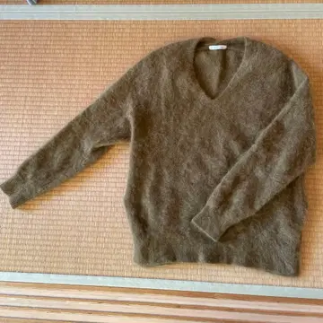 Plage V넥 스웨터 긴팔