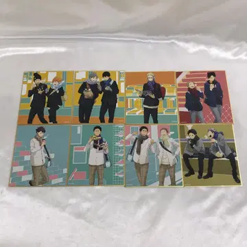 하이큐!! 트레이딩 미니 색지 ~Autumn & Winter~ 전 8종