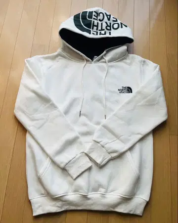 THE NORTH FACE 후드 부착 후드티 M 화이트