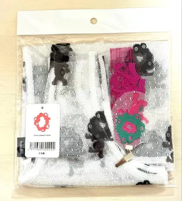 오사카 만박 블랙 미야쿠미야쿠 레이스 멋진 백 에코백 클립 핑크