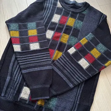 빈티지 수입 니트 상의 이탈리아제