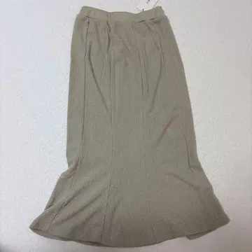 COHINA 리브 니트 머메이드 스커트 XS