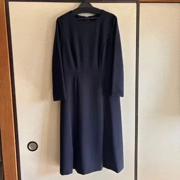 COUP DE CHANCE 네이비 원피스 40/L
