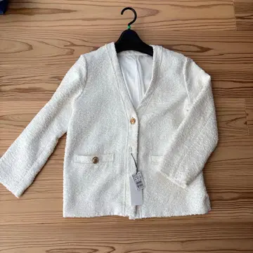 [ 새상품 ] 야마다야 Vin 프린지 자켓 화이트