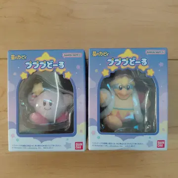 별의 커비 푸푸푸 인형 피규어 2체 세트