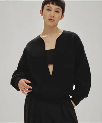 TODAYFUL Slit Neck Knit