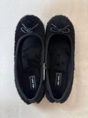 niko and - 블랙 플랫슈즈 M