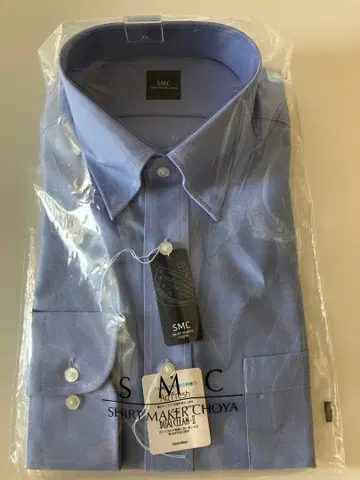 SMC 긴팔 셔츠 파랑 DUAL CLEAN-II