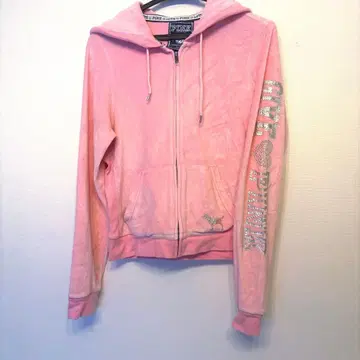 victoria's secret 맨투맨 저리 핑크 후드티