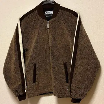 챔피온 챔피온 JASPO 택 보아 플리스 지퍼 점퍼