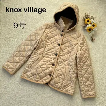 [ Knox Village 녹스 빌리지 ] 퀼팅 자켓 베이지