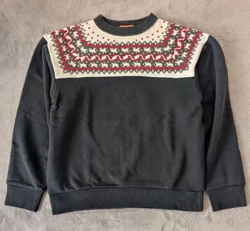 Pherrow's 맨투맨 눈꽃 패턴