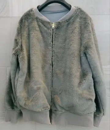 [ 킹 귀여움 ] NOBLE STRAIN 리버서블 블루종 베이지 38