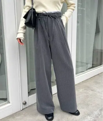 mystic W 벨트 팬츠