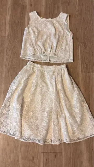 질스튜어트 레이스 셋업 원피스