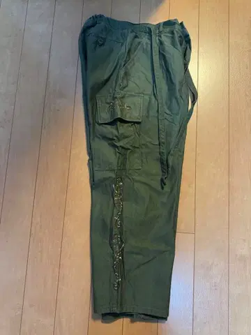 자수 밀리터리 카고 팬츠 유로 리메이크 6P