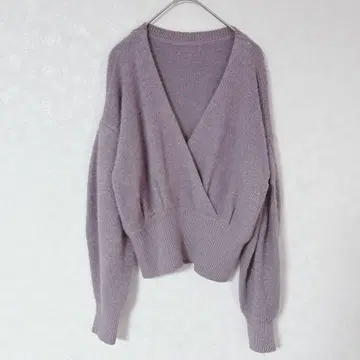 스나이델 볼륨 소매 카슈쿨 니트 프리 라메