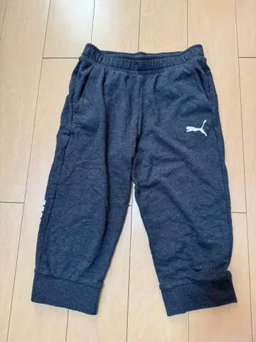 푸마 다크 그레이 7부 팬츠