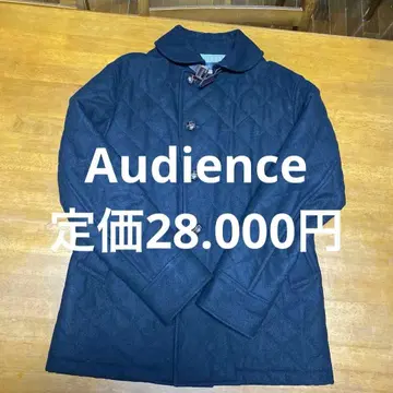 Audience 네이비 퀼팅 자켓 IV