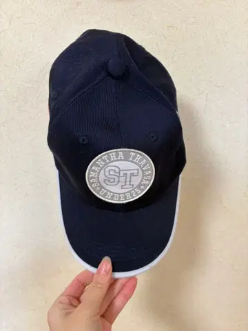 SAMANTHA THAVASA UNDER25 캡 네이비