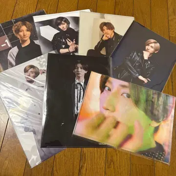 SixTONES 쿄모토 타이가 클리어 파일 7장 세트