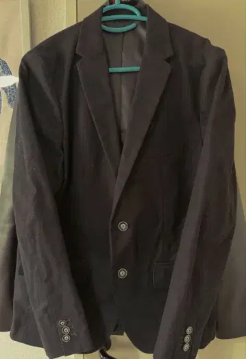 tk. 테일러드 자켓 블랙 가을/겨울용 원단