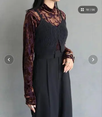 g aime WAVE JACQUARD RIB KNIT BUSTIER