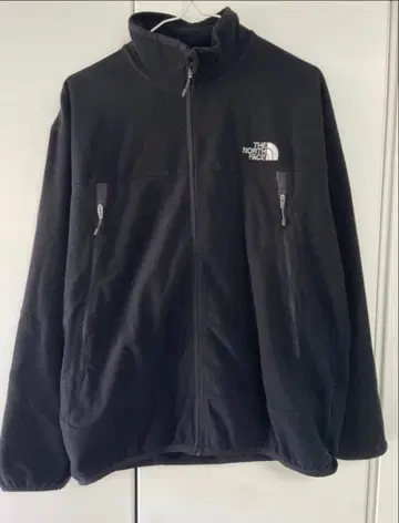 THE NORTH FACE 블랙 플리스 자켓 M