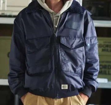 cowden x gordonmiller wep 자켓 보아 옷깃 네이비 L