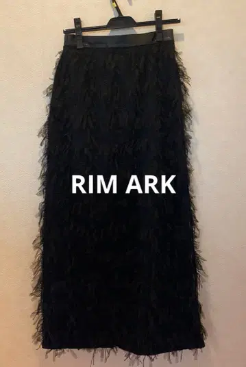 RIM ARK 프린지 타이트 스커트 36