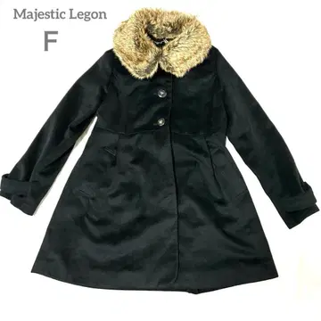 Majestic Legon 후드 부착 코트 사이즈 Free