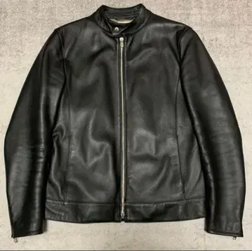 [ 새상품급 ] 에디피스 싱글 라이더 자켓 램 가죽 S 블랙