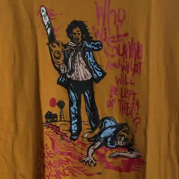 악마의 제물 T셔츠 Texas Chainsaw