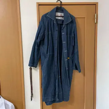 NATAL DESIGN 네이탈 디자인 스탠칼라 데님 코트