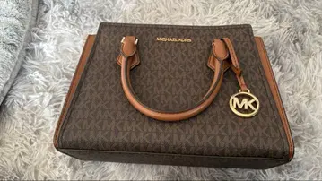 MICHAEL KORS 브라운 핸드백