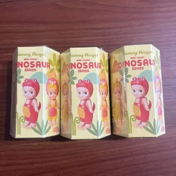 소니 엔젤 공룡 미니 피규어 3개 세트
