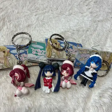 쵸비츠 키링 4개 세트