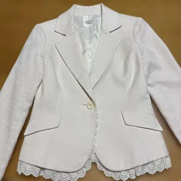 Private Label 라이트 베이지 테일러드 자켓