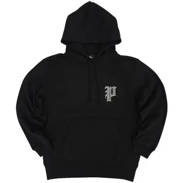 [ 한정판 모델 ] 팻랭크 P 로고 큐빅 즉시 완판 초레어 후드티