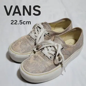 VANS 반스 오센틱 플랫폼 통굽 22.5cm