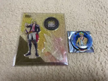 원피스 FILM RED 중국 한정판 아크릴 스탠드 홀로그램 캔뱃지 상디