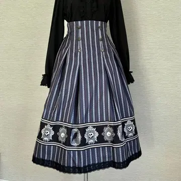 엑시즈팜 x 디즈니 빌런 하이웨스트 스커트 axesfemme