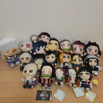 귀멸의 칼날 봉제 인형 세트