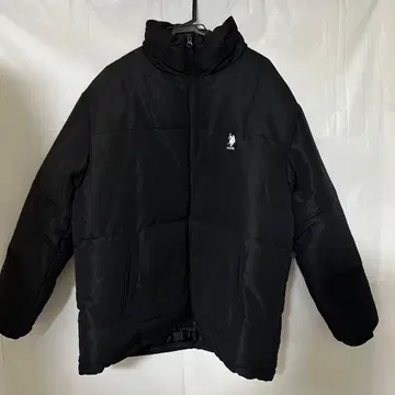 U.S. POLO ASSN. 로고 자수 패딩 자켓