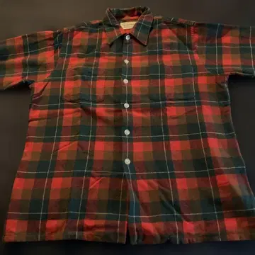 체크 셔츠 made in USA