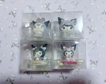 산리오 복을 부르는 마스코트 띠 쿠로미 4세트