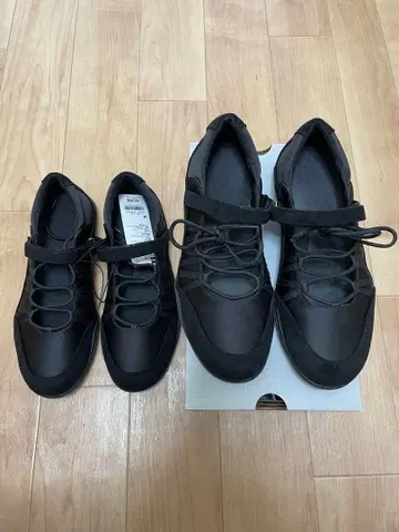 GU 레이스업 발레 스니커즈 M 2켤레 세트