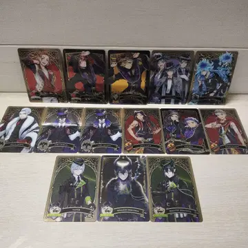 트위스티드 원더랜드 메탈 카드 컬렉션 14장 세트